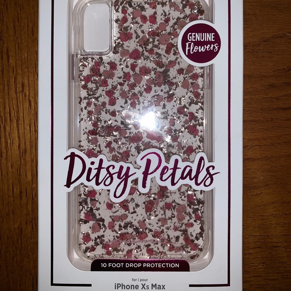 iPhone XS MAX Casemate ditsy petals case
